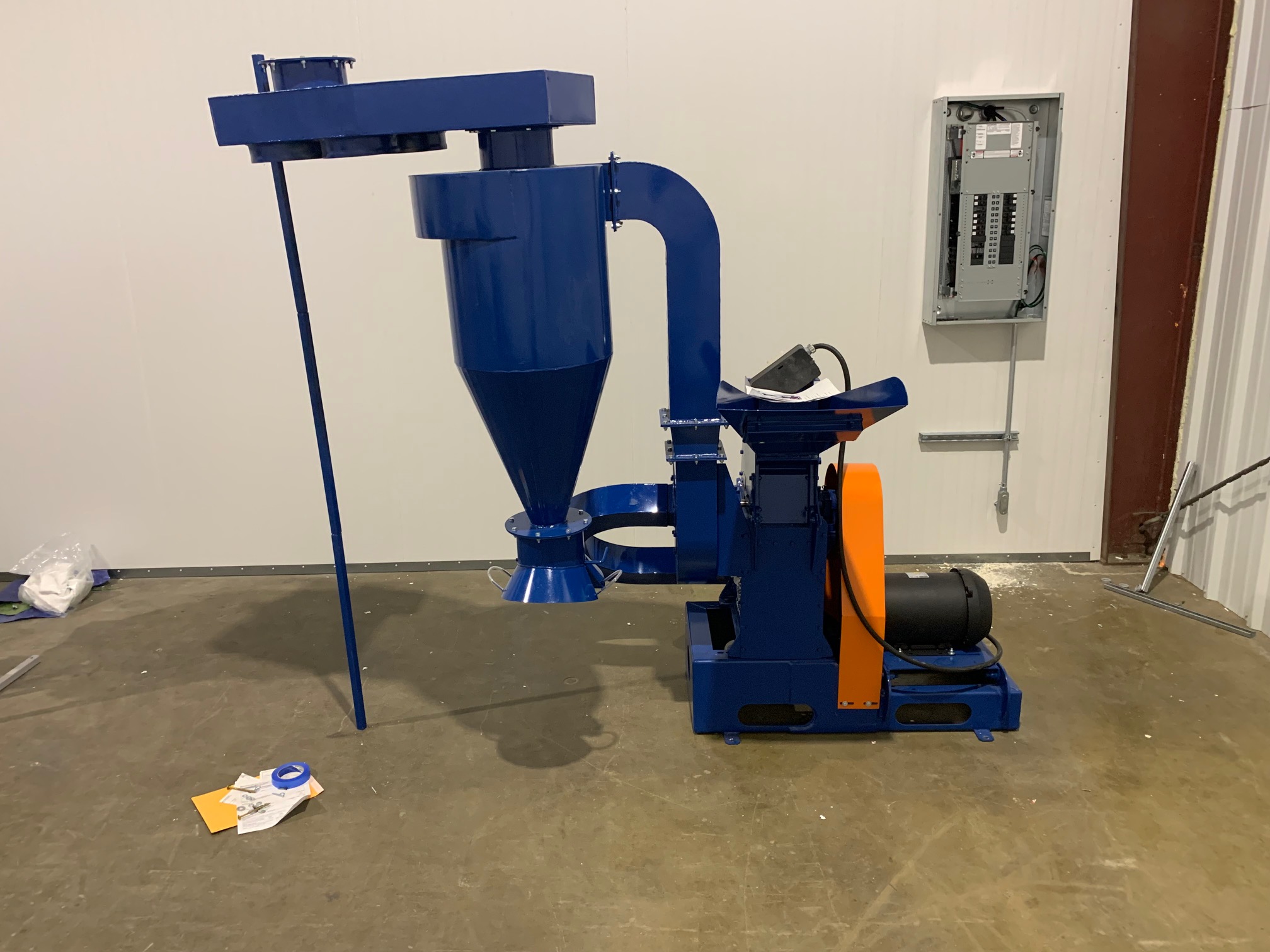 Grain/Material Processing Equipment (Mill/Grinder/Hopper/Feeder)